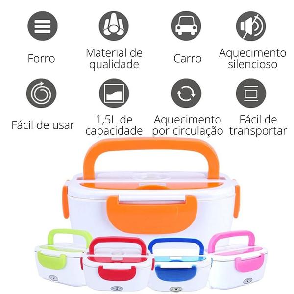 Marmita Elétrica Veicular 12v Carro Taxi Uber Caminhão Barco Automatica 12 Volts - MARMITA VEICULAR Imagem de Marmita Elétrica Veicular 12v Carro Taxi Uber Caminhão Barco Automatica 12 Volts