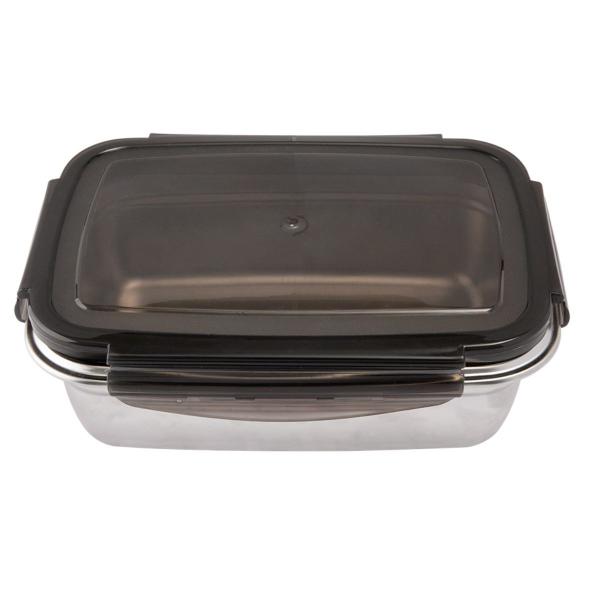 Marmita Lancheira Pote Aço Inox e Tampa de Silicone 850ml - Clink Imagem de Marmita Lancheira Pote Aço Inox e Tampa de Silicone 850ml
