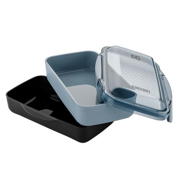 Marmita Lunch Box Preta 2 Em 1 Original Electrolux Imagem de Marmita Lunch Box Preta 2 Em 1 Original Electrolux