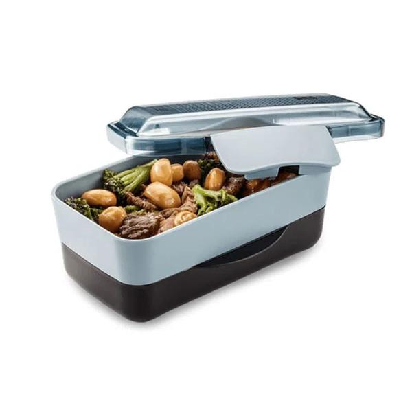 Marmita Lunch Box Preta 2 Em 1 Original Electrolux Imagem de Marmita Lunch Box Preta 2 Em 1 Original Electrolux