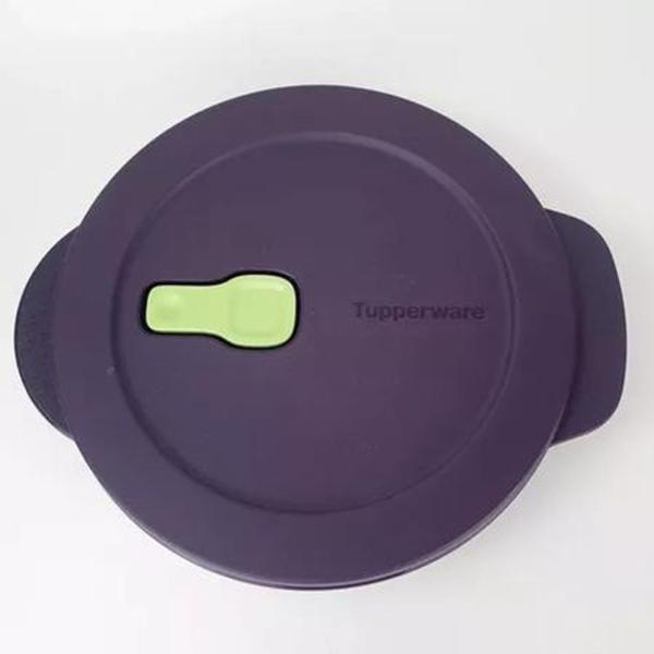 Imagem de Marmita para Microondas Tupperware Cristalwave 1,5 Litro Berinjela