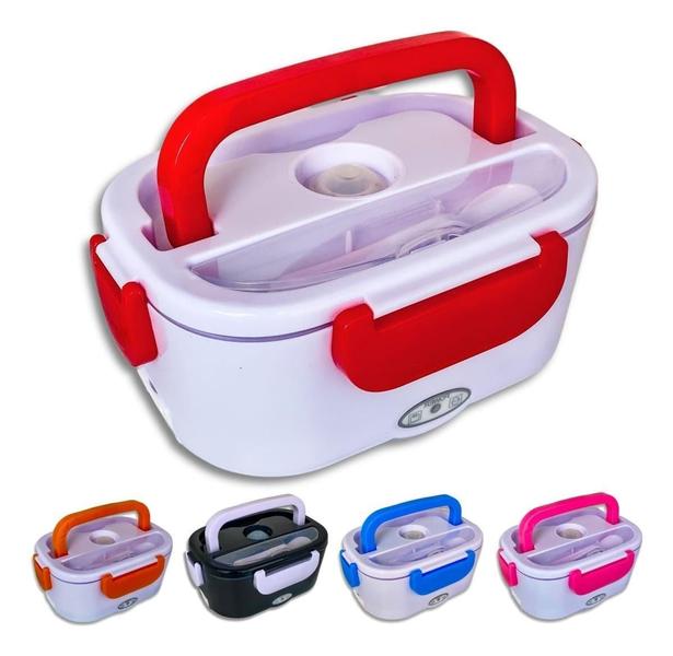 Imagem de Marmita Termica Portátil 12V/220V + Lunch Box