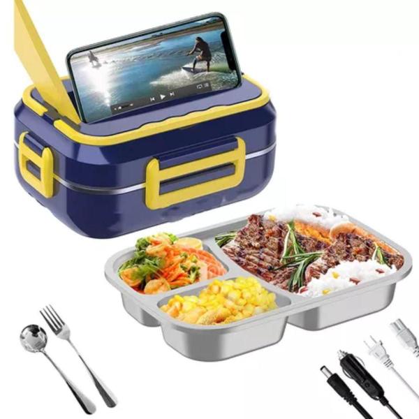 Marmitas Fitness Marmiteira Elétrica Pequena 220V 110V - Blackwatch Imagem de Marmitas Fitness Marmiteira Elétrica Pequena 220V 110V
