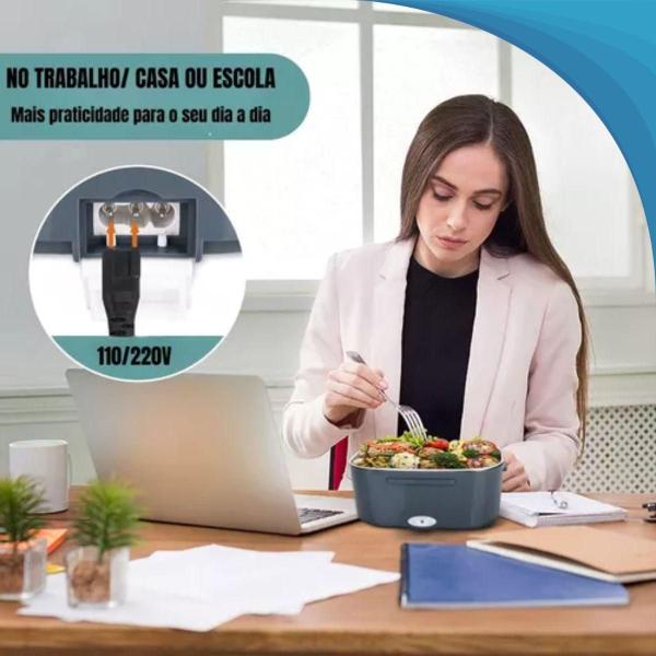 Marmiteira Elétrica 110/220V Recarregável Portátil - DRAIK Imagem de Marmiteira Elétrica 110/220V Recarregável Portátil