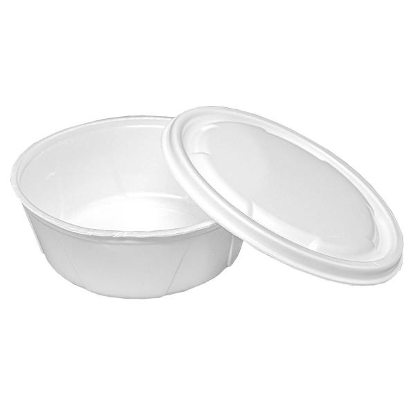 Marmitex de Isopor M104G 1200ml 100 Unid Meiwa Imagem de Marmitex de Isopor M104G 1200ml 100 Unid Meiwa