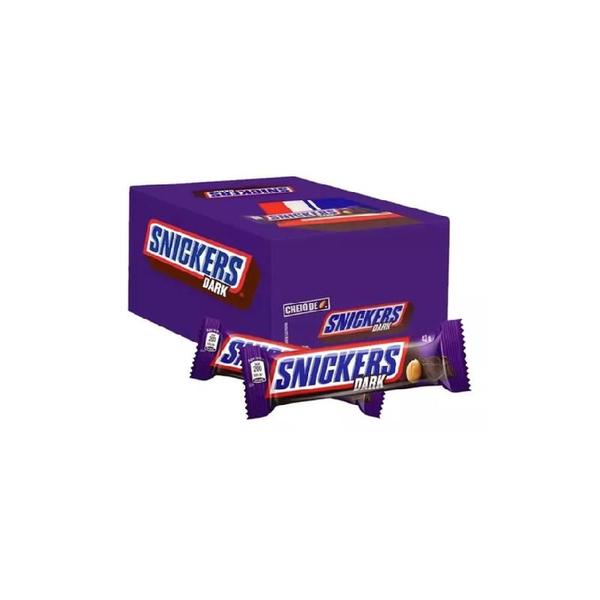 Mars Chocolate Snickers Dark - Display com 20x42g - MASTERFOODS BRASIL Imagem de Mars Chocolate Snickers Dark - Display com 20x42g