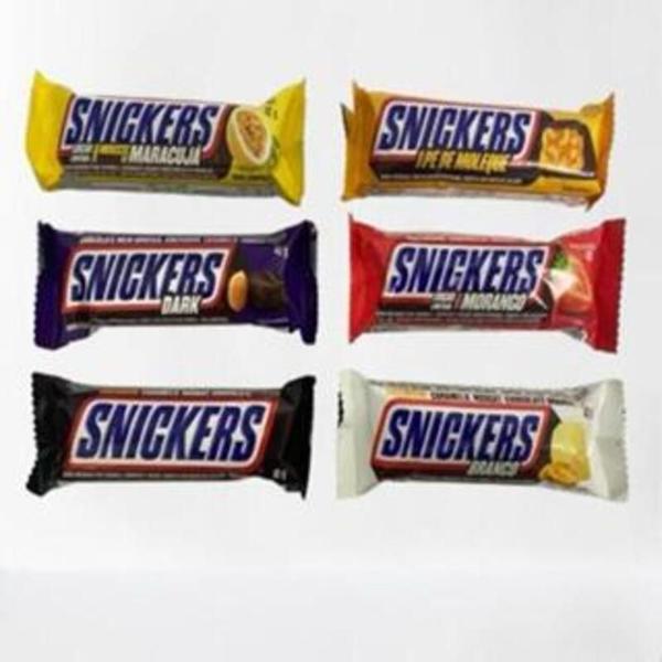 Imagem de Mars Chocolate Snickers - Kit com 6x Sabores