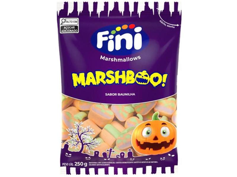 Imagem de Marshmallow Marshboo! Fini Abobora Halloween 250g