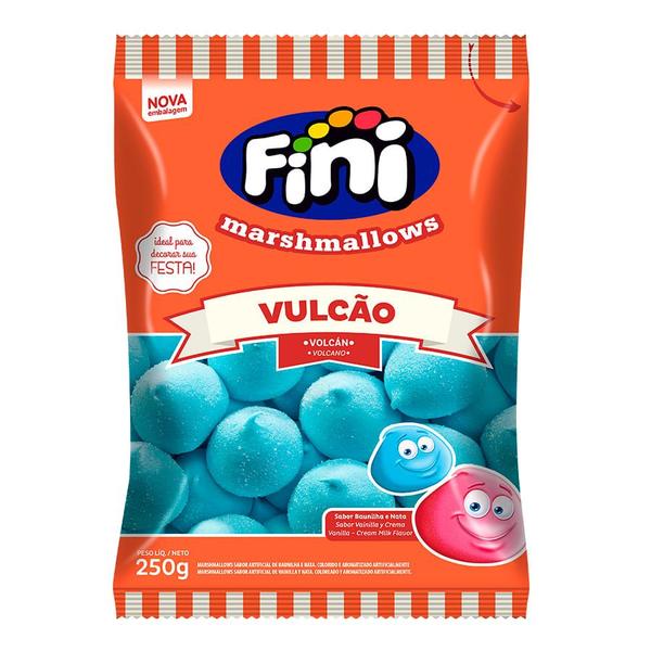 Imagem de Marshmallow Vulcão Azul 250Gr - Fini