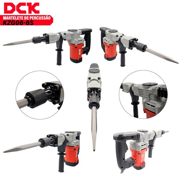 Martelete De Percussão Rompedor De 6kg 220v Dck - Martelete