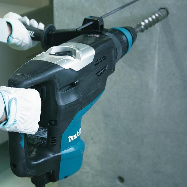 Imagem de Martelo Combinado Rotativo 52Mm SDS MAX 1510W 20J Acessórios Maleta HR5202C 127V Makita