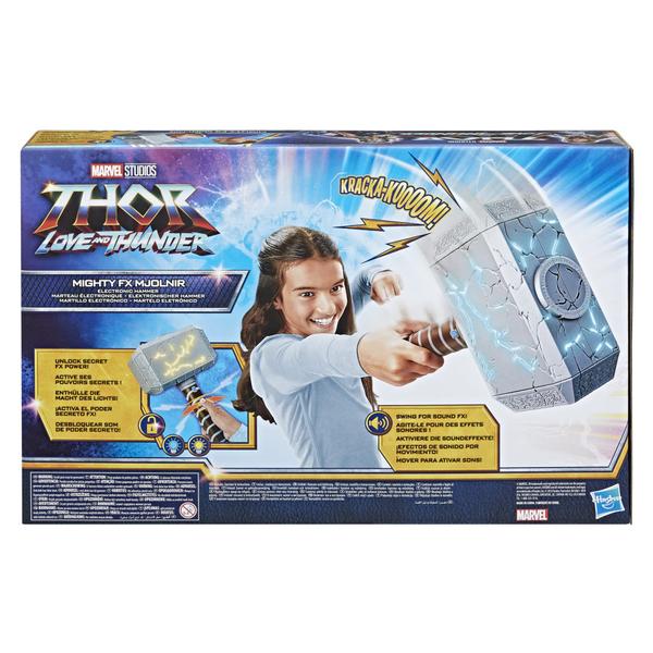 Imagem de Martelo Eletrônico com Luz e Som - Mighty FX Mjolnir - Thor Love and Thunder - Hasbro