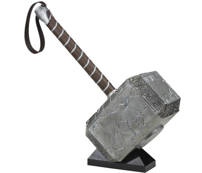 Imagem de Martelo Eletrônico Marvel Legends Thor Mjolnir F3560 Hasbro