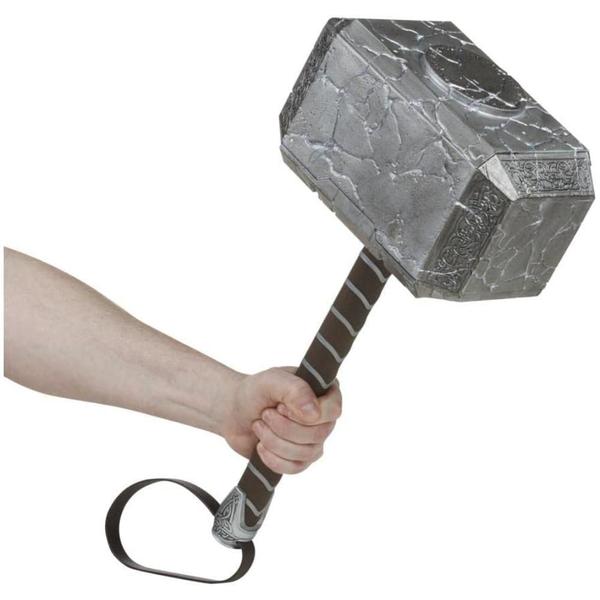 Imagem de Martelo Eletrônico Marvel Legends Thor Mjolnir F3560 Hasbro