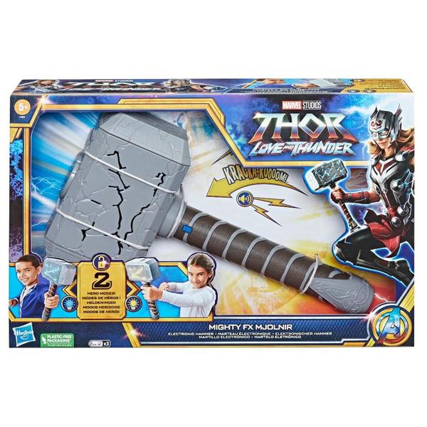 Imagem de Martelo eletrônico Mighty Thor Love And Thunder F3359 Hasbro