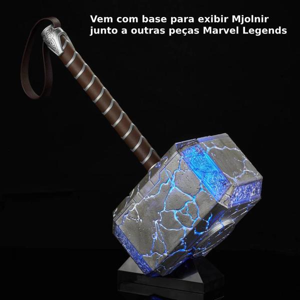 Imagem de Martelo Eletrônico Mjolnir Thor Love & Thunder F3560 Hasbro