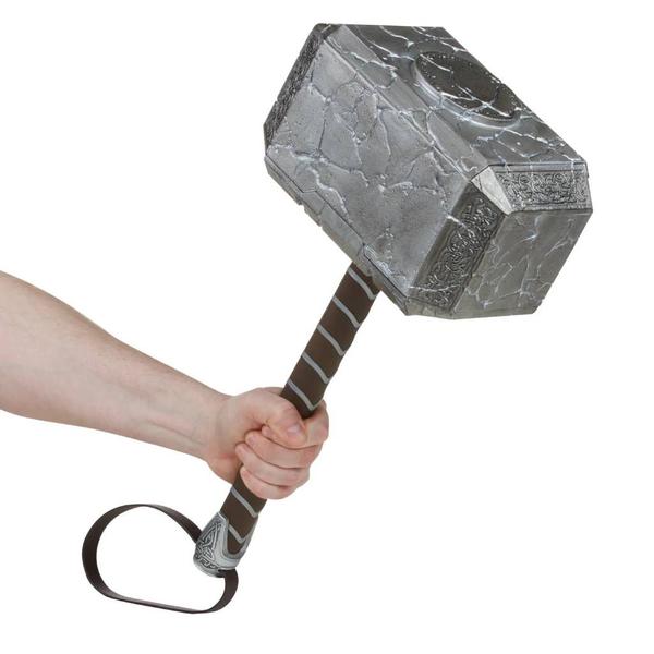 Imagem de Martelo Eletrônico Mjolnir Thor Love & Thunder F3560 Hasbro