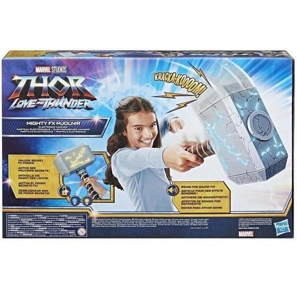 Imagem de Martelo Eletronico Thor De Thor Love E Thunder Hasbro F3359