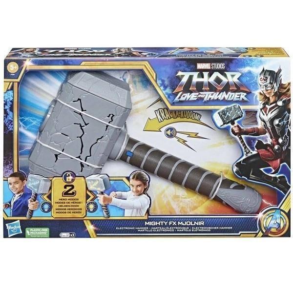 Imagem de Martelo Eletronico Thor De Thor Love E Thunder Hasbro F3359