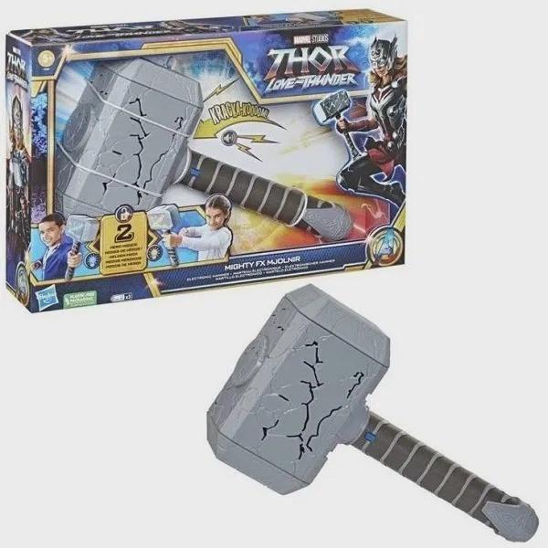 Imagem de Martelo Eletronico Thor De Thor Love E Thunder Hasbro F3359