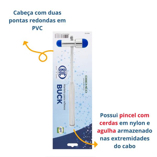 Imagem de Martelo para Reflexos de Buck Cor:Azul - BIC