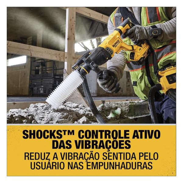 Imagem de Martelo Romp Perfurador DeWalt DCH263B 20V Brush 2 Bat 4,0ah