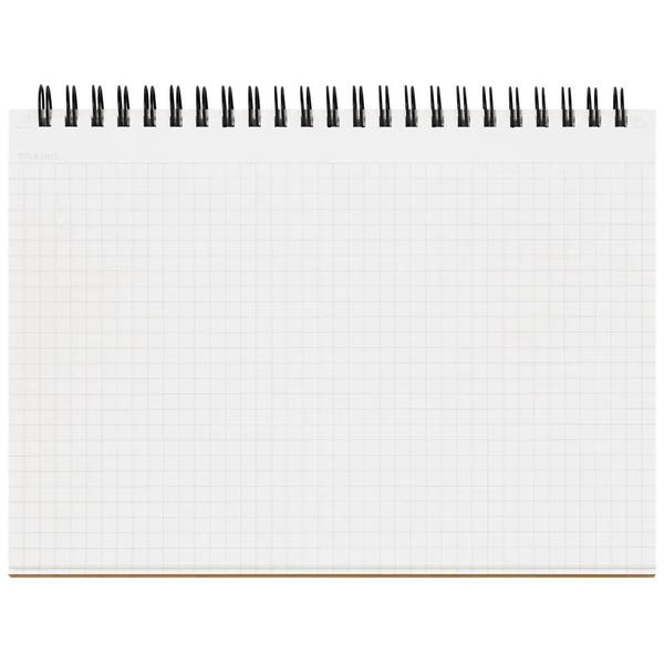 Imagem de Maruman MNEMOSYNE Notebook 5,83 x 8,27 polegadas (Horizontal A5), 5mm quadrado, 70 folhas (N182A), Branco