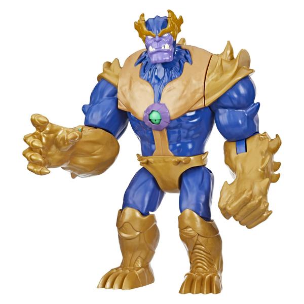 Imagem de Marvel Avengers Mech Strike Monster Hunters Monster Punch Thanos Toy, Figura de Ação Deluxe em Escala de 9 Polegadas, Marvel Toys para Crianças de 4 anos ou mais