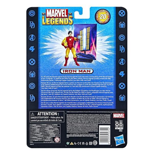 Imagem de Marvel Legends 20º Aniversário Série 1 Homem de Ferro Hasbro F3463