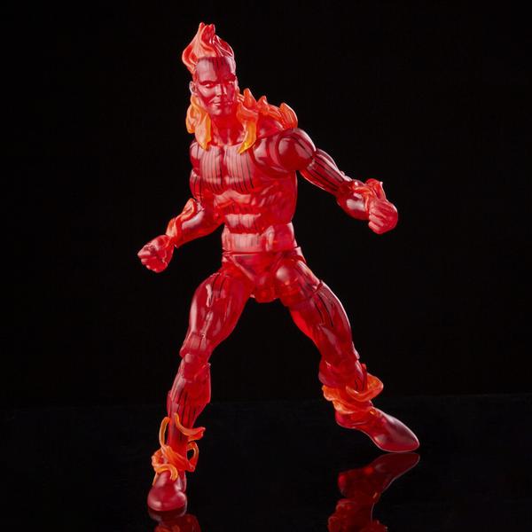 Imagem de Marvel Legends Retro Fantastic Four Human Torch Hasbro F0351