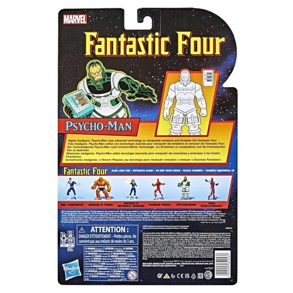 Imagem de Marvel Legends Retro Fantastic Four Psycho-Man Hasbro F0353