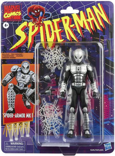 Imagem de Marvel Legends Retro Spiderman Armor MK I Hasbro F3698