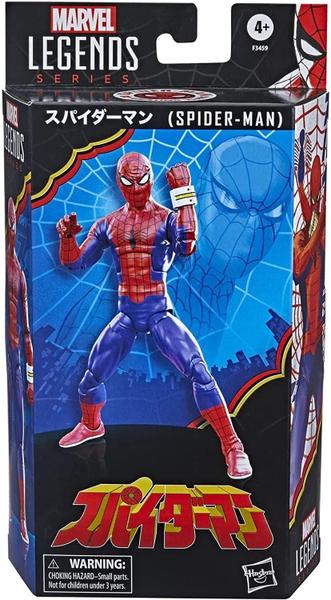 Imagem de Marvel Legends Série Homem-Aranha 60º Aniversário Homem-Aranha Japonês 6 polegadas Action Figures, 6 Acessórios