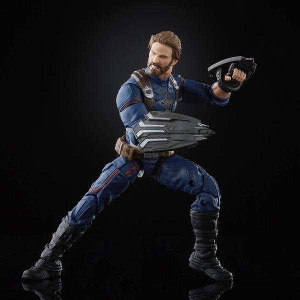 Imagem de Marvel Legends Vingadores Saga Guerra Infinita Capitão América Figura de Ação Exclusiva