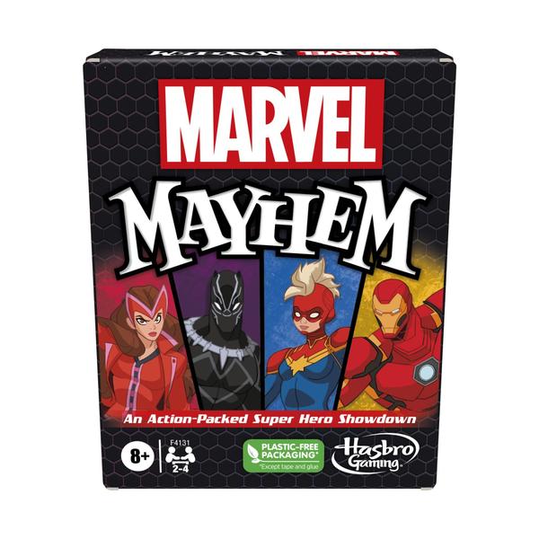 Imagem de Marvel Mayhem Card Game, com Super Heróis da Marvel, Jogo divertido para fãs da Marvel Idades 8+, Fast-Paced, Jogo fácil de aprender para 2-4 Jogadores