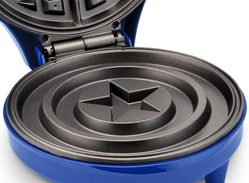 Imagem de Marvel MVA-278 Captain America Waffle Maker, Azul