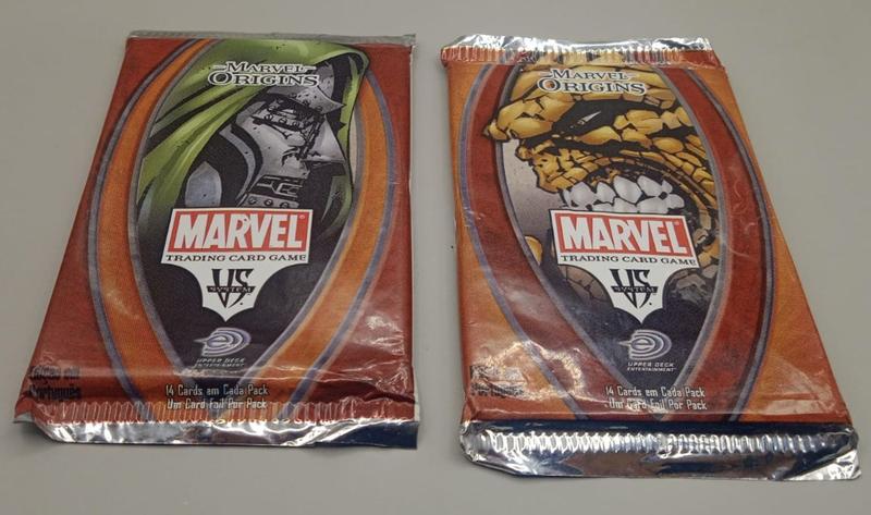 Marvel origins - marvel trading card game ( kit com 02 booster ) Imagem de Marvel origins - marvel trading card game ( kit com 02 booster )
