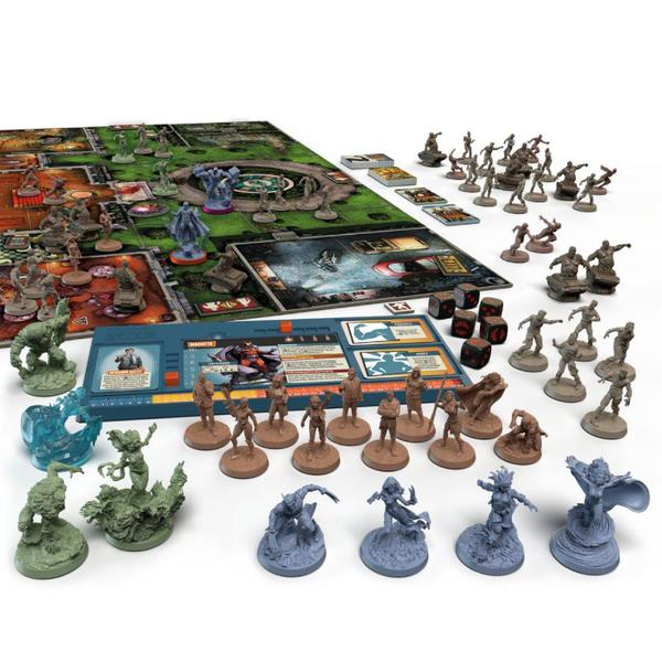 Imagem de Marvel Zombies Um Jogo Zombicide X-Men Resistance Jogo de Miniaturas Galapagos ZOM503