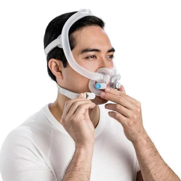 Imagem de Máscara Cpap Bipap Facial Airfit F30I M Armação Padrão 63332