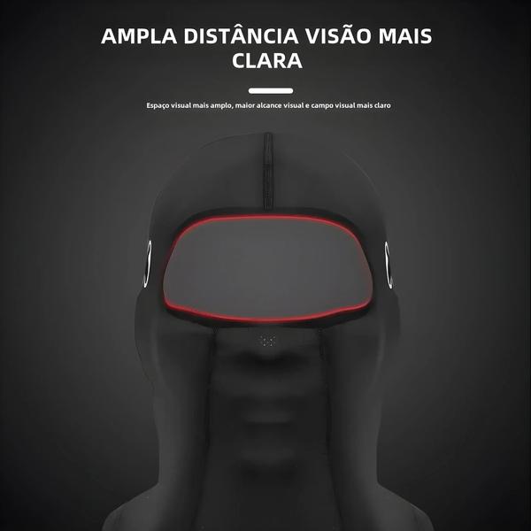 Imagem de Máscara de Ciclismo Respirável com Proteção UV - Balaclava para Esportes ao Ar Livre