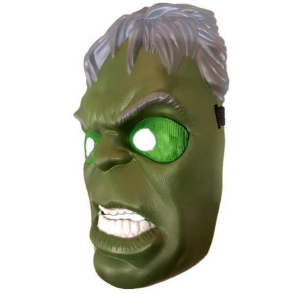 Imagem de Máscara de luz LED Super Heroes Avengers Infantil HULK