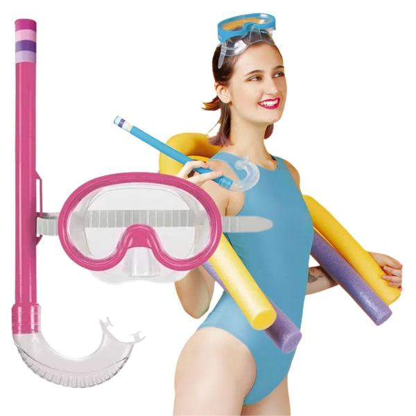 Imagem de Máscara de Mergulho Infantil Kit Máscara e Snorkel Mor REV02