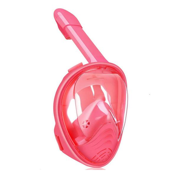 Imagem de Máscara de Mergulho Infantil Snorkel Full Face Antiembaçante Suporte Câmera Acessórios Natação Praia Mar Piscina