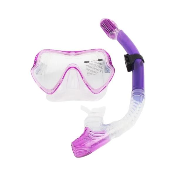 Imagem de Máscara de Mergulho Profissional com Snorkel - Adulto Unissex - Conjunto Jsjm