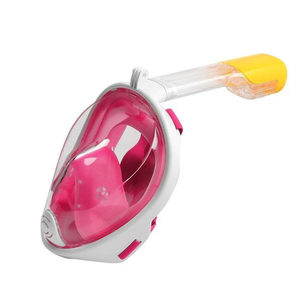 Imagem de Mascara De Mergulho Snorkel Full Face Rosa