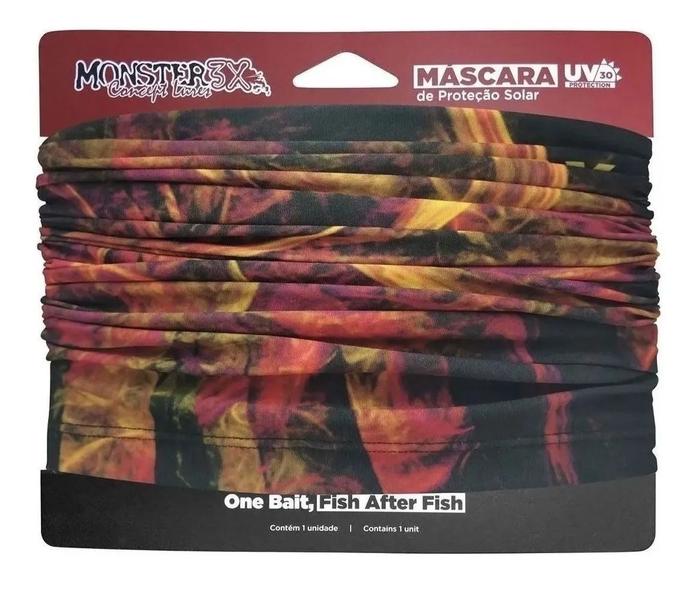 Imagem de Mascara de proteção solar dri-fit monster 3x tube bandana - varias cores