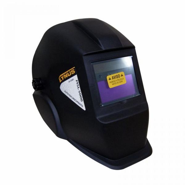 Imagem de Máscara de solda com escurecimento automático tonalidade 9 a 13 - MSL-5000 - Lynus