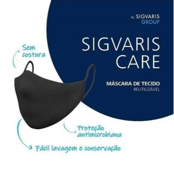 Imagem de Mascara de Tecido Reutilizavel Antiviral Sigvaris Care 2 Unidades