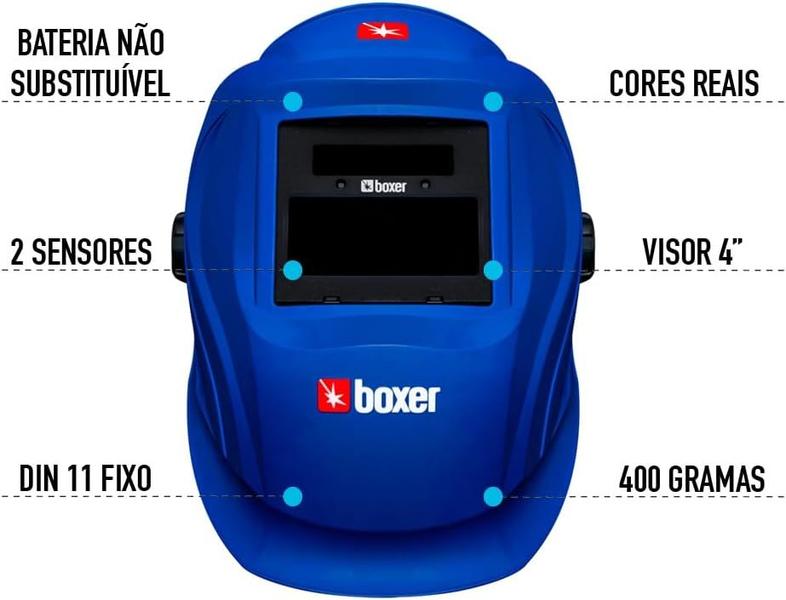 Imagem de Máscara Escurecimento Automático para Solda Optiarc 70 Boxer