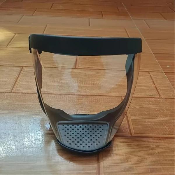 Imagem de Máscara Facial Transparente Reutilizável - Resistente ao Calor com Fivela